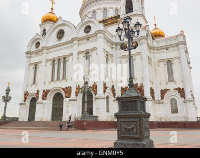 La Cattedrale di Cristo Salvatore Mosca Russia Foto Stock