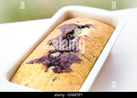 Marmo torta cancelletto Foto Stock