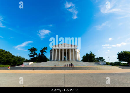 Immagine documentale del Jefferson Memorial nel Distretto di Columbia Foto Stock