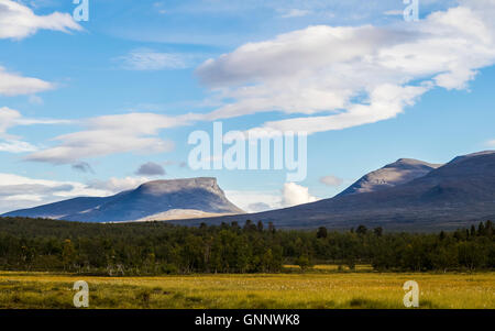 Lapporten in Lapponia svedese. Foto Stock