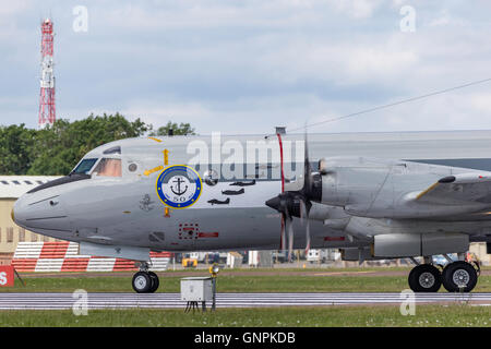 Marina militare tedesco (Deutsche Marine) Lockheed P-3C Orion il pattugliamento marittimo e di aeromobili di sorveglianza. Foto Stock
