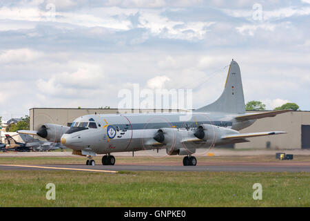 Marina militare tedesco (Deutsche Marine) Lockheed P-3C Orion il pattugliamento marittimo e di aeromobili di sorveglianza. Foto Stock