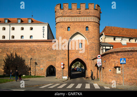 Torun, Polonia, il ponte Foto Stock