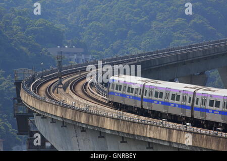 L'Aeroporto Internazionale Taoyuan di accesso Sistema MRT Foto Stock