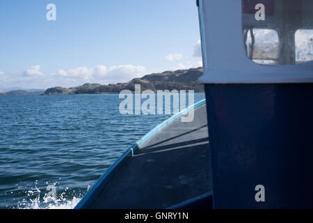 Tobermory, UK, costa dell'isola di Mull in Scozia Foto Stock