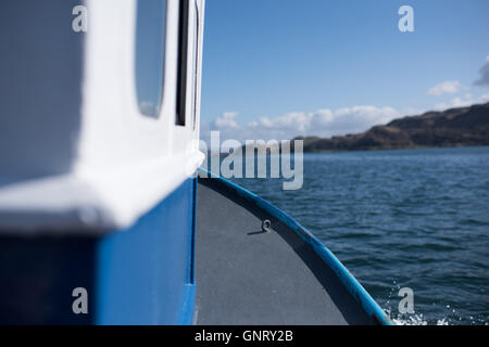 Tobermory, UK, costa dell'isola di Mull in Scozia Foto Stock