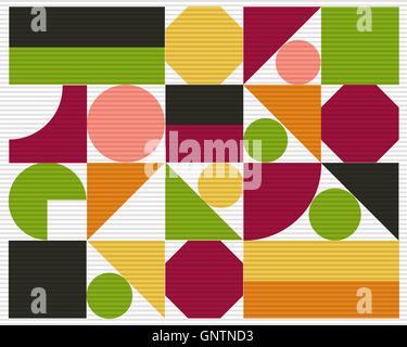 Abstract vettore colorato sfondo geometrica Illustrazione Vettoriale