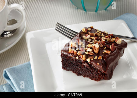 Devil's foodcake Foto Stock