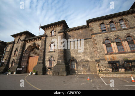 HM Prigione di Wandsworth, categoria B gli uomini del carcere a Wandsworth nel London Borough of Wandsworth, South West London, England, Regno Unito Foto Stock