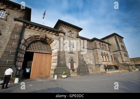 HM Prigione di Wandsworth, categoria B gli uomini del carcere a Wandsworth nel London Borough of Wandsworth, South West London, England, Regno Unito Foto Stock