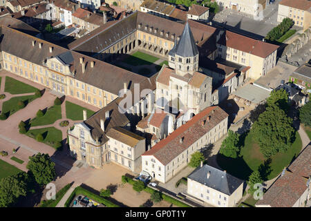 Abbazia di Cluny (vista aerea). SaôneetLoire, Francia Foto