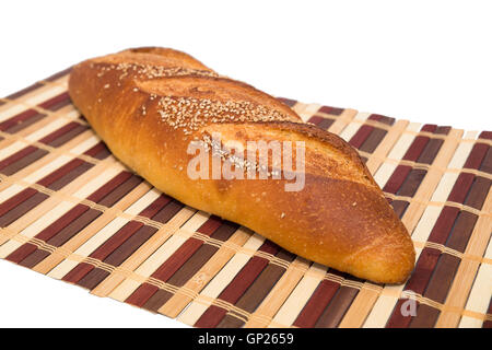 Crostini di pane fresco di pane italiano Foto Stock