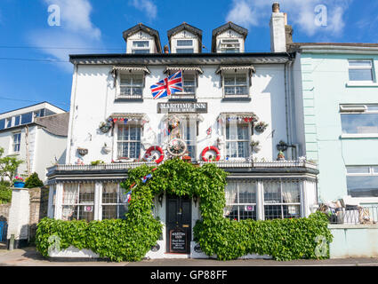 Il Maritime Inn Brixham Devon England Regno Unito GB EU Europe Foto Stock