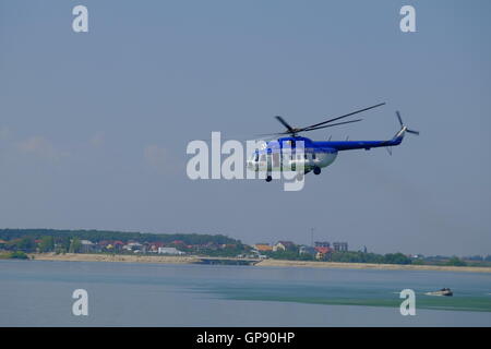 Mostra Aeronautica 2016 sul Lago Morii a Bucarest, in Romania. Foto Stock