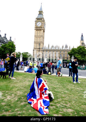 Londra, Regno Unito. Il 3 settembre, 2016. Marzo per l'Europa rally. Londra, Regno Unito. 03 settembre 2016. Foto Stock