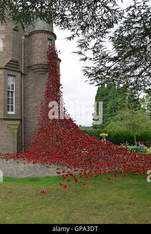 Finestra di pianto, Black Watch Museum, Perth Foto Stock