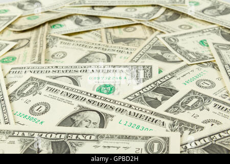 Piastrellabile perfetta e ripetibile 1 fatture del dollaro Foto Stock