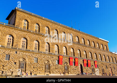 Palazzo Pitti a Firenze, Italia Foto Stock