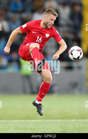 Astana in Kazakhstan. Il 4 settembre, 2016. Jakub Blaszczykowski (POL), Kazakistan contro la Polonia, la Coppa del Mondo FIFA 2018 qualificatore. La partita si è conclusa in un 2-2 a credito: Azione Plus immagini di sport/Alamy Live News Foto Stock