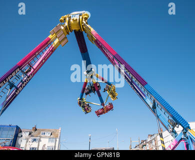 Lungomare di bridlington ride Yorkshire Regno Unito Foto Stock