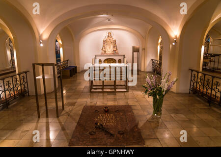 Chiesa inferiore del cittadino Bürgersaal's Hall di Monaco di Baviera, Germania Foto Stock