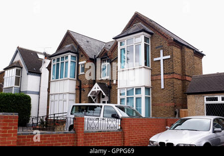 Il Calvario Chiesa coreana in New Malden Londra sud Foto Stock