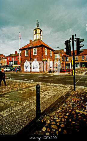 Yarm Town Hall, Yarm vicino a Stockton on Tees Foto Stock