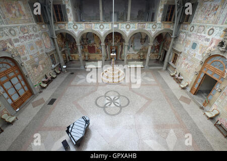 Interno della Villa Medicea La Petraia, Firenze,Italia Foto Stock