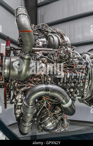 Motore a razzo esposti Foto Stock