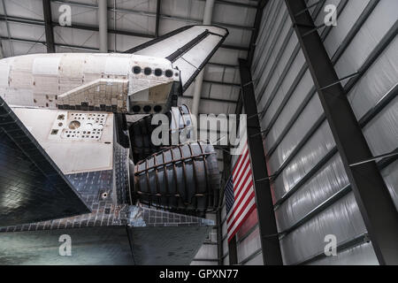 Motore a razzo esposti Foto Stock