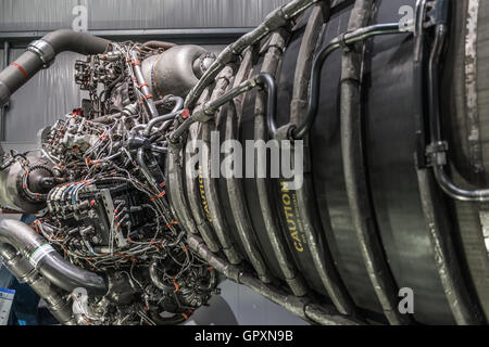 Motore a razzo esposti Foto Stock