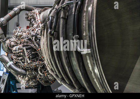 Motore a razzo esposti Foto Stock