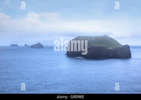 Vestmannaeyjar, Isole Westman, Islanda Foto Stock