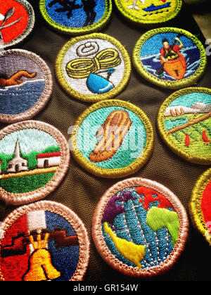 Badge di merito anta, Boy Scouts of America, STATI UNITI D'AMERICA Foto Stock