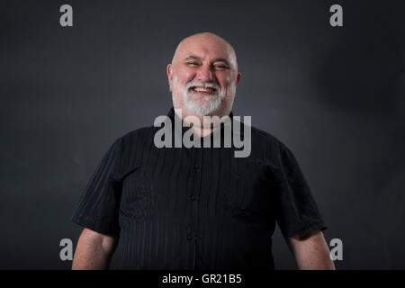 Inglese stand-up comedian, attore, autore e ex artista di registrazione Alexei Sayle. Foto Stock