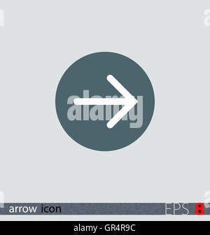 Icona della freccia Illustrazione Vettoriale