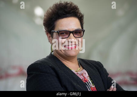 Scottish poeta e romanziere Jackie Kay MBE FRSE. Foto Stock