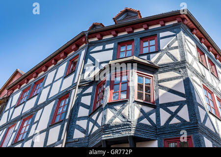 Casa Half-Timbered Foto Stock