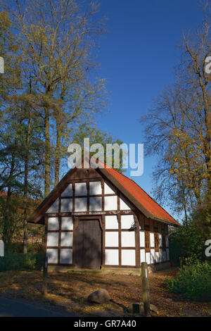 Hagen, Osnabrueck paese, Gellenbecker mulino in Bassa Sassonia, Germania Foto Stock