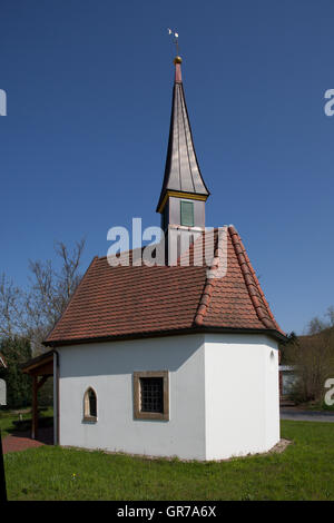 Il Chathe Cappella dei Sette Dolori di Marien a Hagen sulla Foresta di Teutoburgo, Area Gellenbeck In Osnabrueck paese,è stato Foto Stock