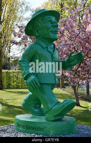 Green Man la RDT Foto Stock