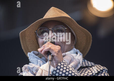 Dee Dee Bridgewater al Pori Jazz 2015 Foto Stock