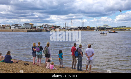 Vecchio Felixstowe Ferry Bawdsey Fiume Deben estuario Foto Stock