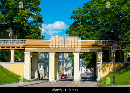 Inglisild, Angelo Bridge, Toomemägi, Hill park, Tartu, Estonia, paesi baltici, Europa Foto Stock