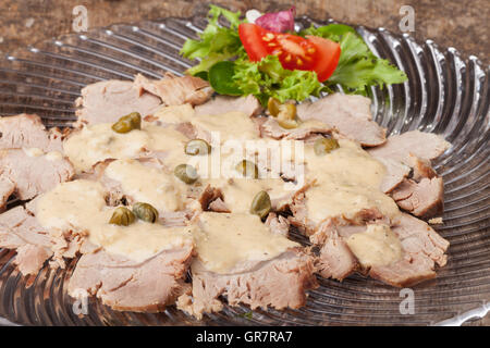 Vitello Tonnato Foto Stock