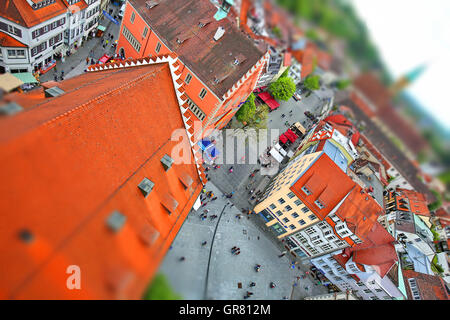 Città in miniatura Foto Stock