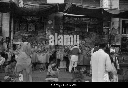 Il Pakistan 1960 BW Foto Stock