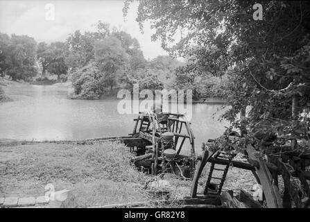 Il Pakistan 1960 BW Foto Stock