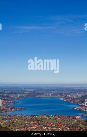 Lago Tegernsee Foto Stock