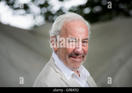 Attore inglese, musicista, scrittore e regista teatrale Simon Callow CBE. Foto Stock